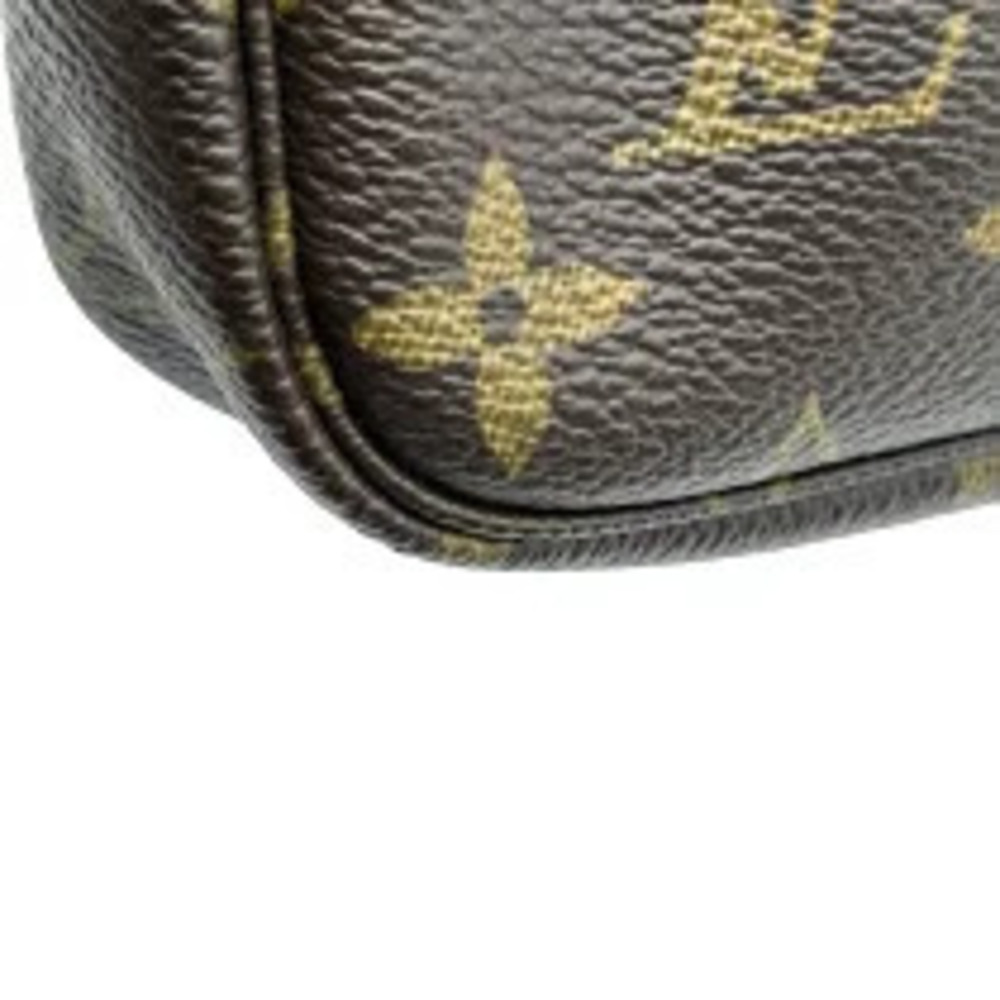 Louis Vuitton Pochette Accessoires Brown Monogram Canvas Shoulder Bag - Picture 7 of 11